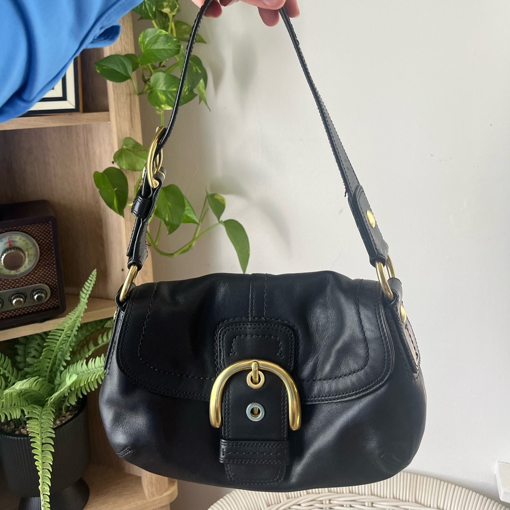 Vintage coach shoulder bag